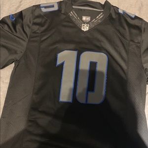 New York Giants all black Eli Manning Jersey